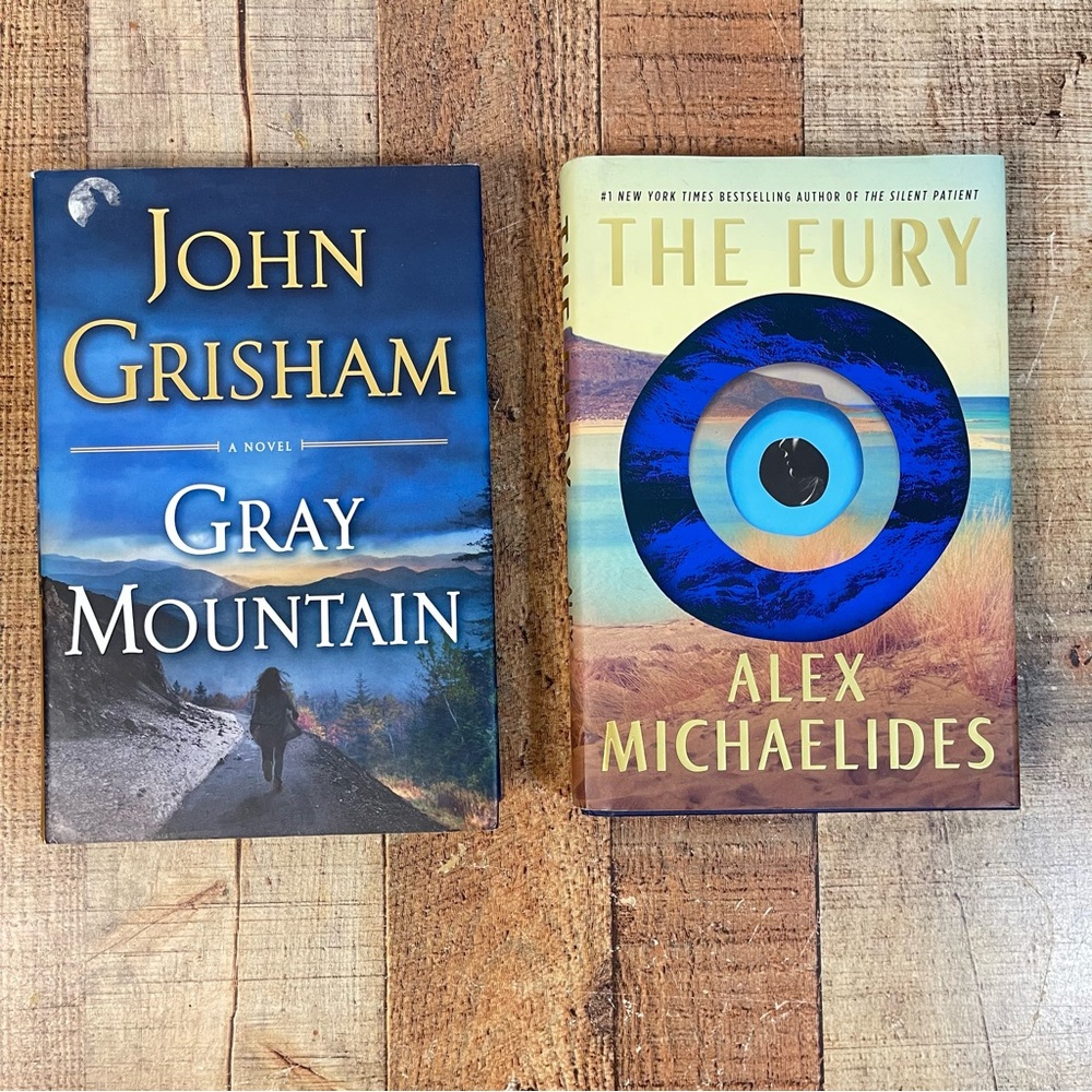Mystery Thriller Hardcover Book Bundle Gray Mountain John Grisham The Fury